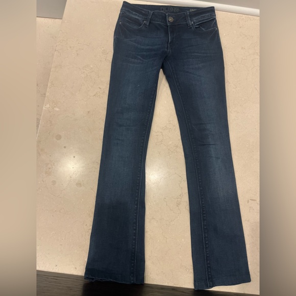DL1961 Cindy lowest bootcut slim jeans size 26 - Picture 7 of 9